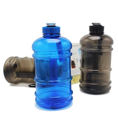 China 2.2L Tritan Water Bottles BPA Free Plastic Motivation Amazan Sports Gym Half Gallon Water Bottle Drinking Fitness for sale