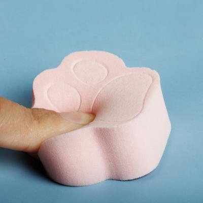 China 8pcs Package Dropshipping Pinkish Adorable Claw Shape Foundation Makeup Sponge Blender for sale