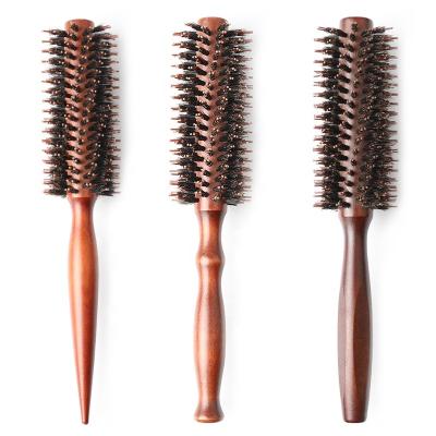 China Round Hairdressing Tool Professional Hair Straightening Brush Hair Dryer Brush for sale