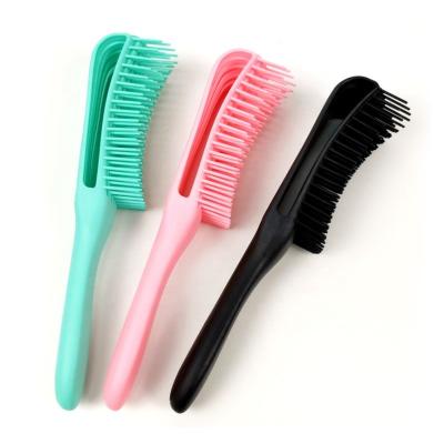 China High End Fashionable Duct Hair Magic Wet Detangling Hair Brush for sale