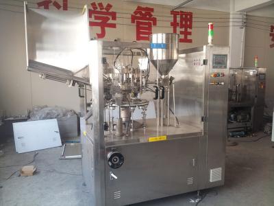 China máquina de enchimento com controle do PLC, equipamento de enchimento de uma selagem de 1100 quilogramas do tubo à venda