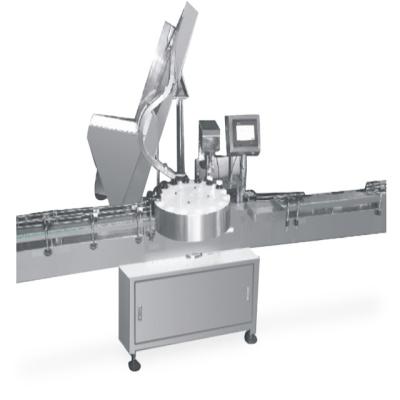 China Automatischer Verpackmaschine-Druck-mit einer Kappe bedeckende Maschine des Edelstahl-304 zu verkaufen