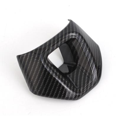 China Geometric Design Carbon Fiber ABS Steering Wheel Trim for Toyota 2024 Alphard Vellfire Crown for sale