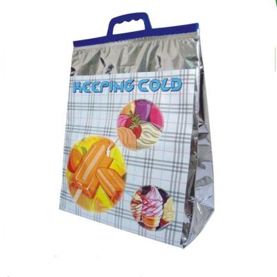 China Waterproof High Quality Premium Kraft Aluminum Foil Disposable Cooler Bag for sale