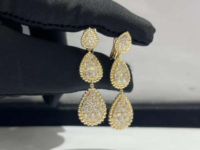 China Van de de Juwelenfabrikant van China van de de juwelenwens van Real Diamond Jewelry Luxury Diamond Earrings de juwelen van het de luxemerk Te koop