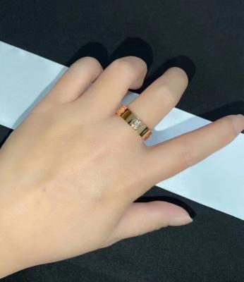 China Schmuck Berufs Verlobungsring des Schmucks 18k Goldcartier Liebes-Ring machen Luxusgold zu verkaufen