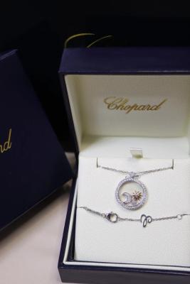 China Juwelen op maat met diamantverfraaiingen Chopard Juwelen - Uniek gemaakte diamantketting Te koop