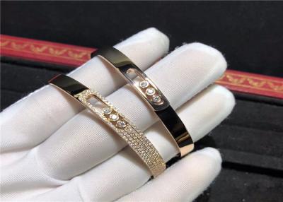 China Handgemaakte 18K Gold Move Noa Armband, Diamant geplaveide Move Armband Te koop