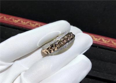 China Estilo 18 quilates ouro Piaget anel de diamante para casamento / noivado a fábrica de jóias de diamantes à venda