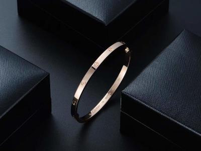 China Hk Setting Meaning Cartier Jewelry Designer Brands Unisex Love Bracelet for sale