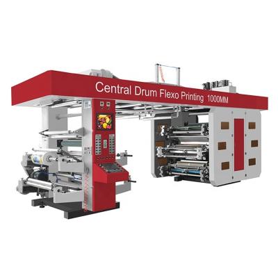 China Eight Color Flexo Printing Machine China Plastic Bag Letter Press Printing Machine, Printer For Paper Cups for sale