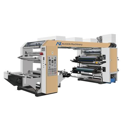 China Four Colors Flexo Printing Machine Flexographic Printers With Doctor Blade, Flexographic Printing Machine For Non Wov Duplex Printing for sale