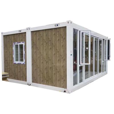 China Guyana Industrial Cheap Prefab Luxury Building 40ft Flat Pack Container House for sale