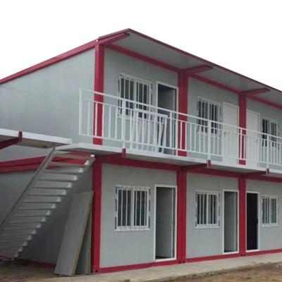 China Prefab Industrial Spray Galvanized Modular Steel Frame Mobile Shipping Living Container Houses for sale