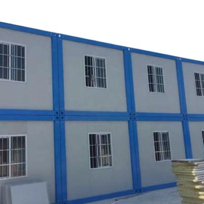 China Industrial Cheap Portable Prefab 2 Floor Container Modular Housing Construction In Uruguay for sale