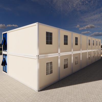 China Modern Luxury Design 20ft Prefab Container House Office For Construction Site for sale