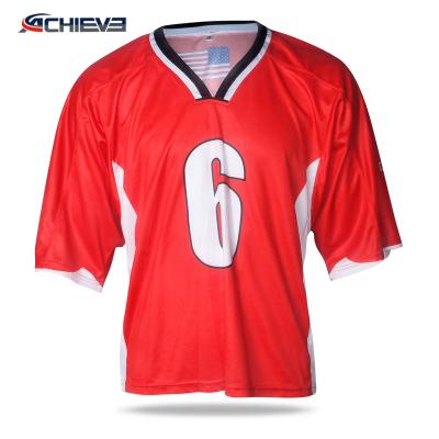 China Wholesale Custom Sublimated 100% Polyester Lacrosse Uniforms Lacrosse Tank Tops Polyester Lacrosse Uniforms for sale