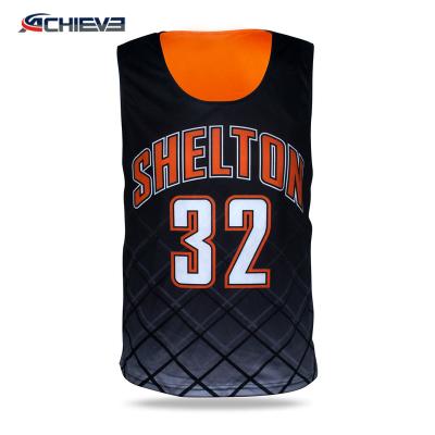 China 100% Polyester Professional Men's Reversible Sublimation Lacrosse Apron, Lacrosse Uniforms for sale