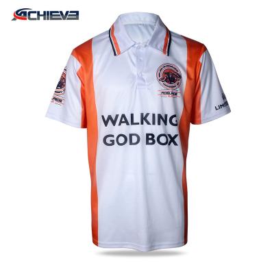 China wholesale custom 100%polyester full logo sublimation printing cricket team tank top for sale