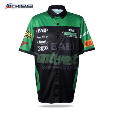 China Custom Plus Size Racing Shirts Racing Motorcycle Shirt for sale