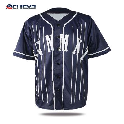 China Heat Transfer Printing Academy Style Baseball Shirts OEM 100 Polyester Breathable Custom Baseball Tank Top Men for sale