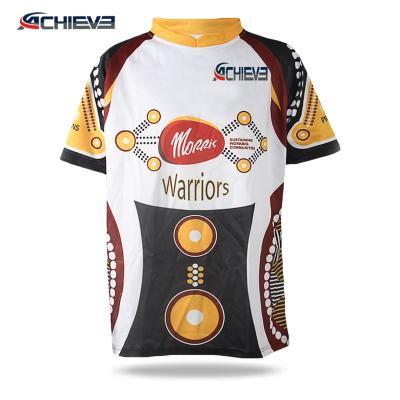 China Breathable Wholesale High Quality Cheap Sublimation Custom Rugby Shirt for sale