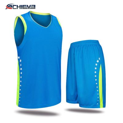 China Hot Sale Customized Antibacterial Customized Basketball Suit Basketball Tank Top Quick Dry Basketball Uniform for sale