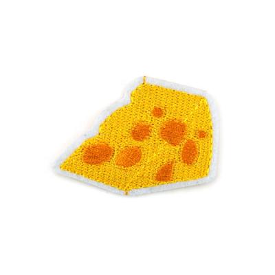 China Manufacturer Professional Cheese Bee Handmade Iron On Backing Embroidery Patch Clothing Bag Hat Accessories for sale