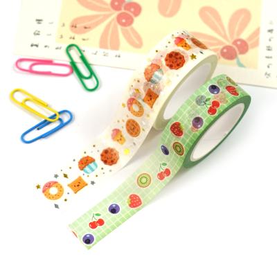 China Custom Glitter Printed Decoration Washi Paper Tape INS Style Design Washi Westar DIY Japan for sale