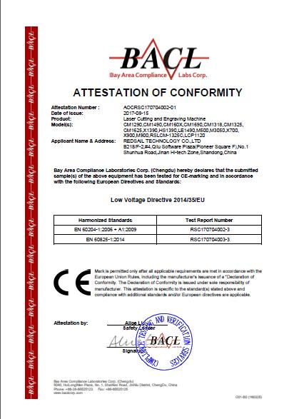 CE - Redsail Technology Co., Ltd.