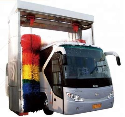 China Cheap wash vehicle bus wash machine and best auto brush truck wash system for sale