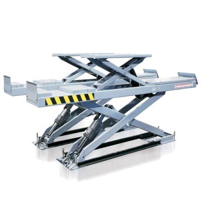 China wheel alignment scissor car lift with factory price 5000kg for sale