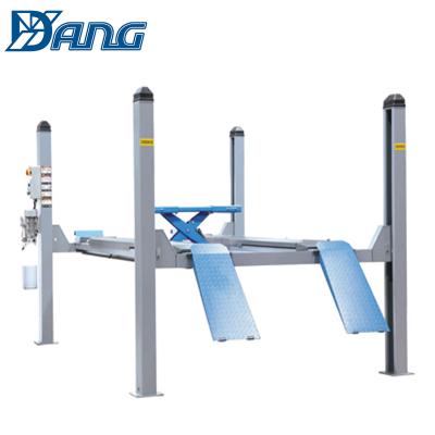 China Garage Car Lift Table 4.2ton Hydraulic 4 Post Car Jack Lift For Wheel Alignment for sale