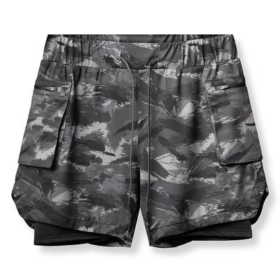 China New Style Camouflage Polyester Lining Men's Sportswear Custom Anti-Wrinkle Quickly Dry Basketball Shorts for sale