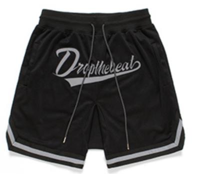 China Custom Reflective Drawstring Logo Shorts High Quality Athletic Anti-wrinkle Summer Shorts Plus Size Men's Shorts for sale