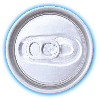 China Non Spill 200 DRUNKS Standard Open End Round Shape For Beverage Can Aluminum Easy Open End For Food Packaging for sale