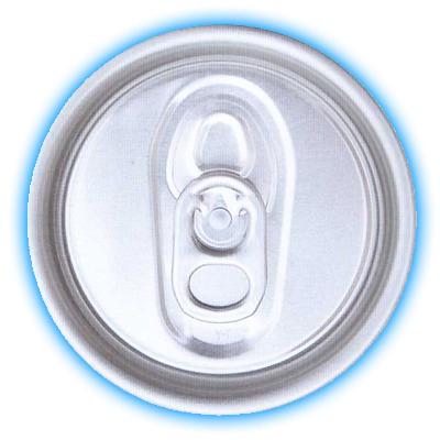 China Non Spill Aluminum Lidss Round Shape 202 DRUNK SOE Aluminum Easy Open End For Beverage Packaging for sale