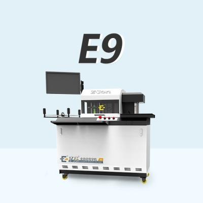 China 2022 Ejon E9L Aluminum Road Sign Flanging Neon LED Automatic 3D Letters Making Acrylic Bending Machine for sale