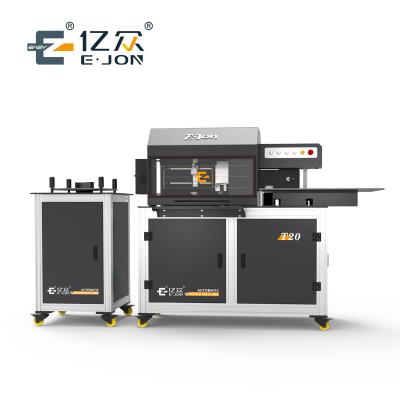 China 500KG EJON T20 Acrylic 3D Lettering Restaurant Luminous Sign Channel Letter Bending Machine for sale