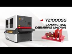 YZ1000SS All IN ONE Belt Brush Grinding Deburring Finishing Machine