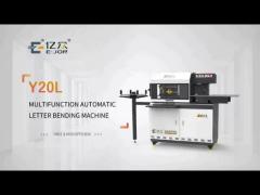 Ejon Y20L The Advanced Automation Solution for Metal Letter Bending in Advertising