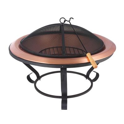 China New Brand Table Top Crossweave Ring Outdoor Heating Heavy Duty Fire Pit for sale