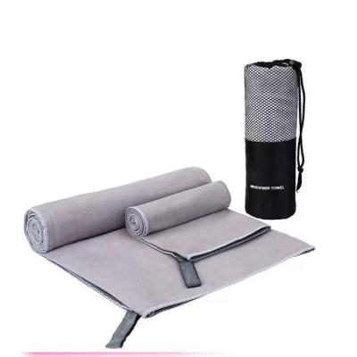 China Sustainable Wholesale Custom Cool Sports Towels Yoga Sports Fitness Camping Microfiber Towels for sale