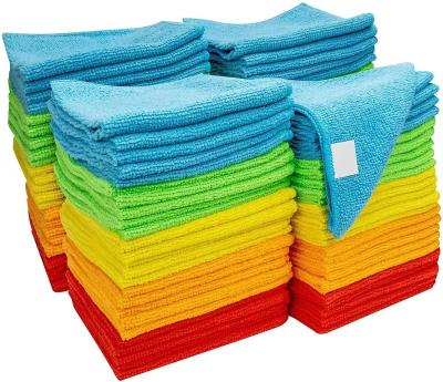 China Viable hot selling superfine fiber 30*30 towel car wash cloth polishing and polishing towel car wash wares for sale