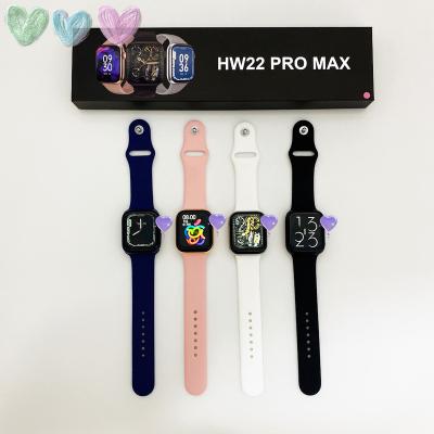 China 2022 New and Pro Max Hot Mockup HW22 Smart Watch Max 7 Series Pro Mode Touch Screen Smart Watch hw22 Touch Screen for sale