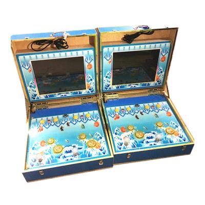 China Wooden Mermaid Arcade Games Machines Casino Fishing King 2 Player Slot Machine Game Table Jammer Seafood Paradise Net Fish Hunter for sale