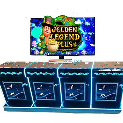 China Metal Hook Arcade Casino Usa 4 Plus Raging Imitate Fish High Profit 4 Players Ocean King 3 Plus Game Board for sale