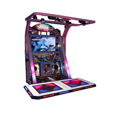 China Redemption Mixed Materials Kids Mini Dancing Simulator Machine Video Arcade Games Machines Coin Operated for sale