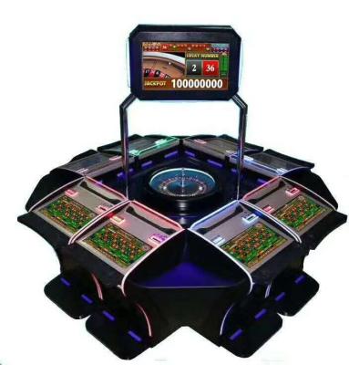 China 12 Player Casino Wheel Table Gambling Electronic Roulette Game Machine SL-05-01 for sale