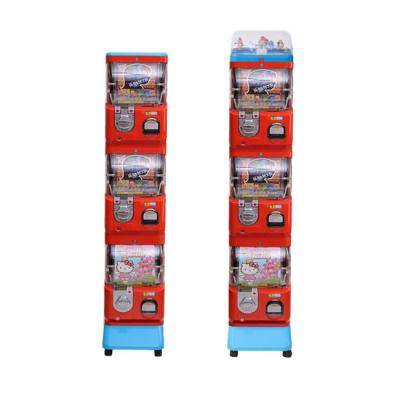 China PP Table Top Machines Custom Smart Automatic Candy Mini Usa Gashapon Gacha Capsule Toy Small Vending Surprise Kid Snack Machine for sale